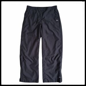 Fila Black Track Pants Athletic Lounge